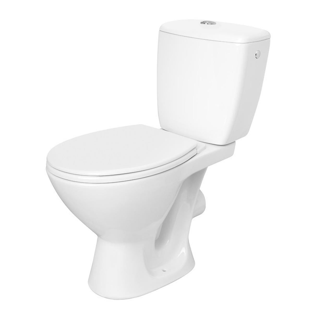 Унітаз- Компакт 869 ATENA 010 3/6 з кришкою поліпропілен CERSANIT